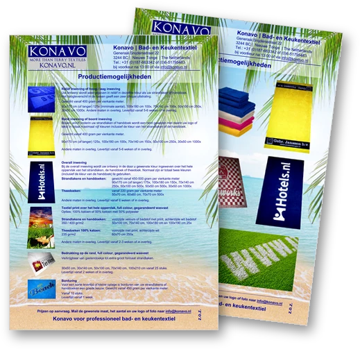 Brochure Konavo productmogelijkheden (PDF)
